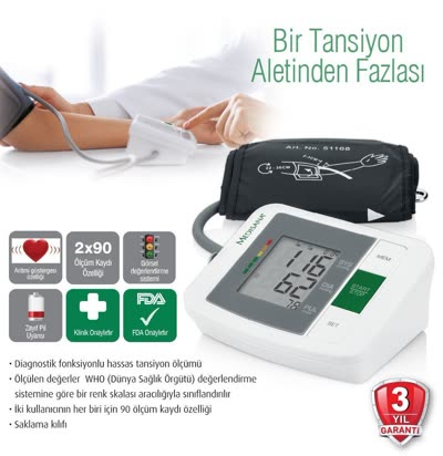 Medisana MTM 48670 Kol Tipi Dijital Tansiyon Ölçme Cihazı