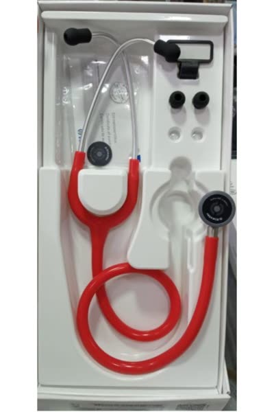 Yenidoğan Steteskop 4230 Pediatrik Kırmızı Stetoskop Ped