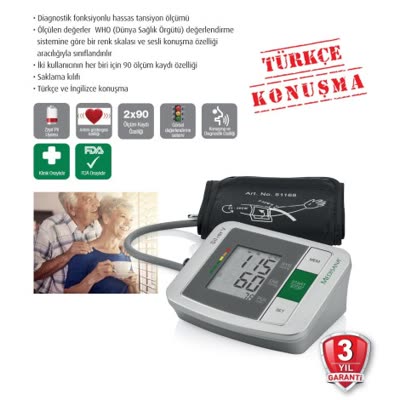 Medisana Türkçe Konuşan Tansiyon Ölçme Cihazı