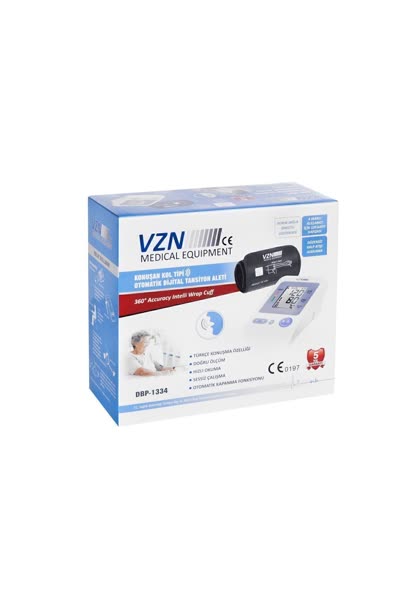 Koldan Konuşan Tansiyon Aleti Dbp-1334, 5 Yıl Garanti, Akıllı Wrap Manşon