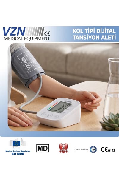 Koldan Ölçer Dijital Tansiyon Aleti, Konuşmayan ,Usb Girişli, 2X90 Ölçüm Hafızalı, Hızlı Ölçen